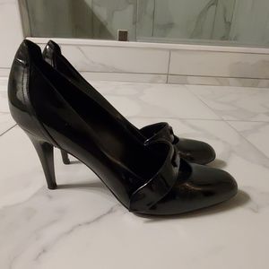 Burberry Prorsum Patent Black Mary Janes